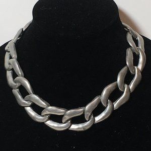 Chunky Circle on Circle Chain Necklace created by Joanne Cooper in 1970s